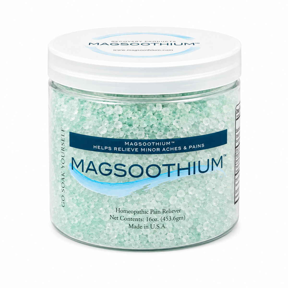 Magsoothium Magnesium & Arnica Recovery Crystals, Eucalyptus, 16 oz