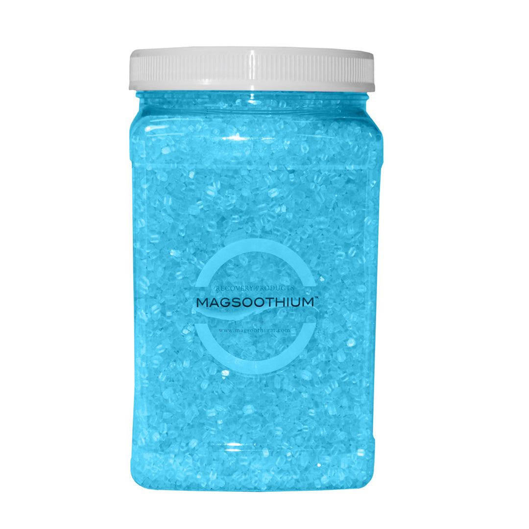 Magsoothium Magnesium & Arnica Super Soak Recovery Crystals, Cooling Peppermint, 1 Gallon