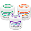 Magsoothium Cooling + Warming + Calming CBD Cream Trio, 3 × 4 oz