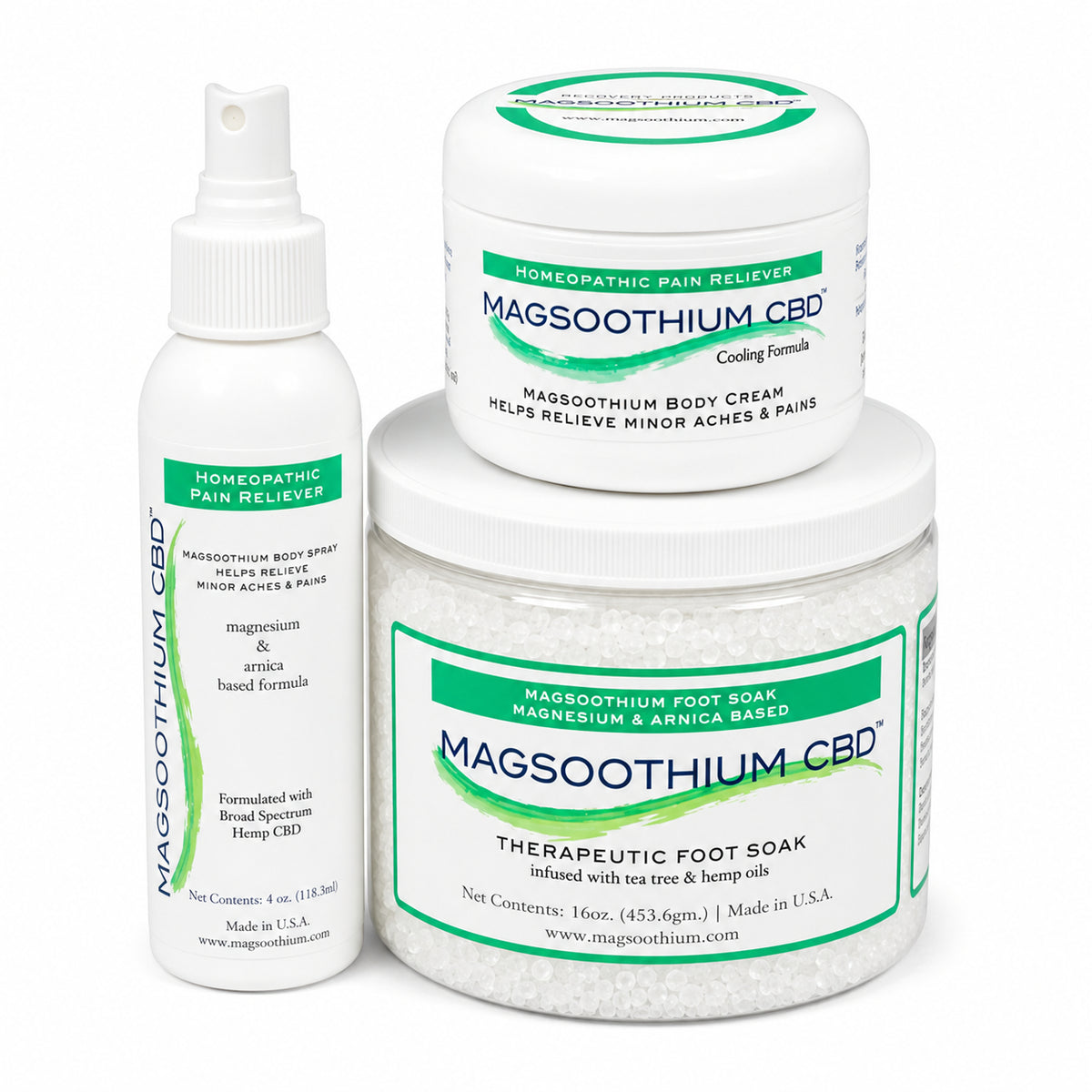 Magsoothium CBD Wellness Set