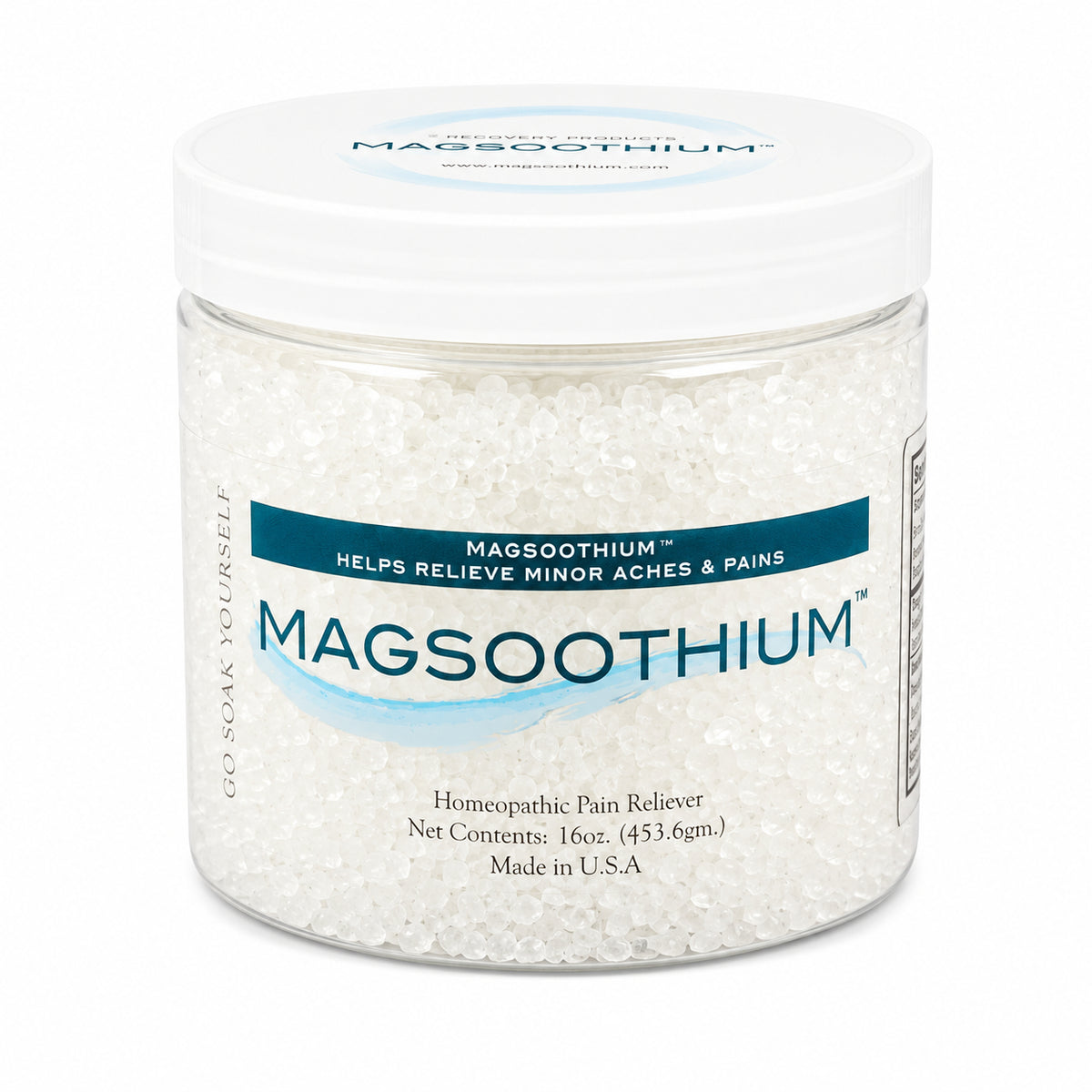 Magsoothium Magnesium & Arnica Recovery Crystals, Cooling Peppermint, 16 oz