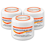 Magsoothium Magnesium & Arnica Warming Cream with CBD, 4 oz