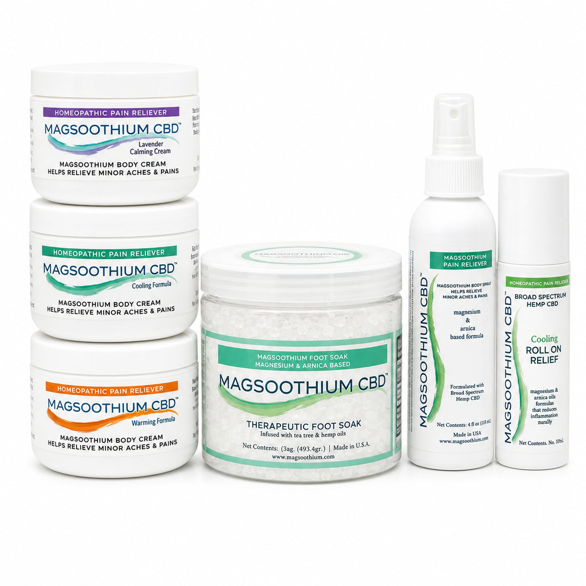 Magsoothium CBD Family Set